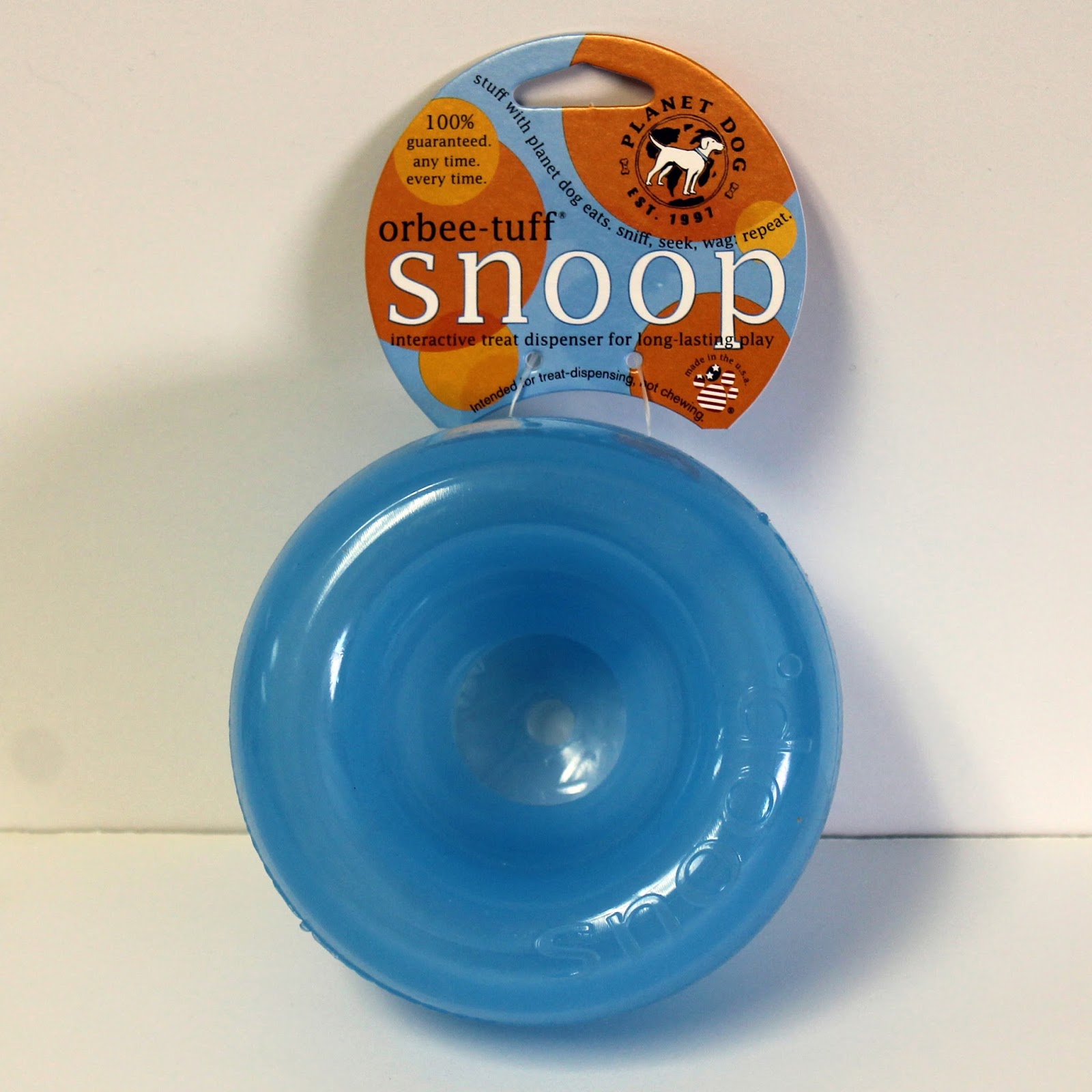 Orbee Tuff Snoop Interactive Dog Toy l Planet Dog - Olive