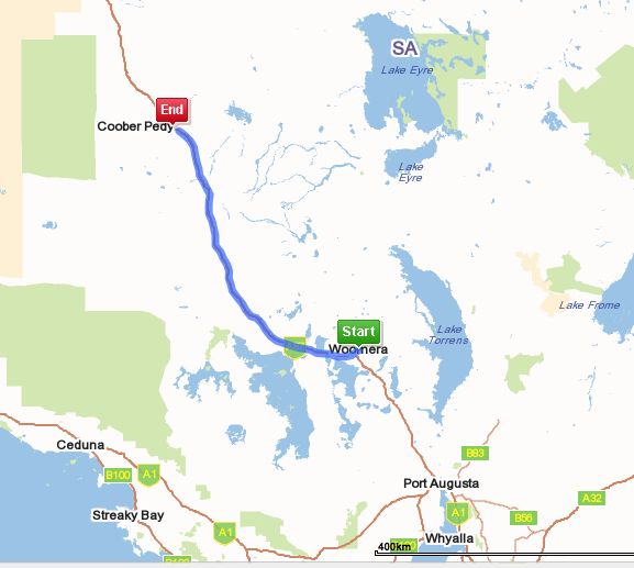 Central outback Australia Coober Pedy