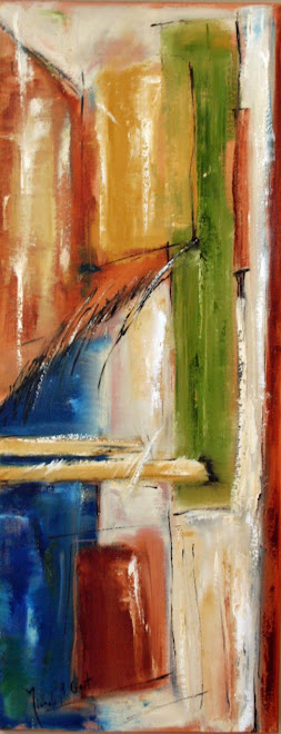 Untitled Right Side 16x48 Oil on Canvas