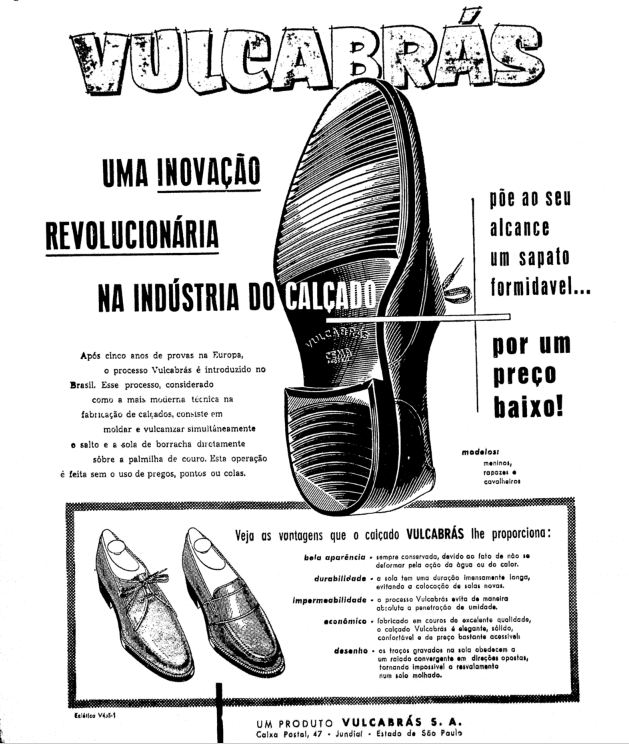 sapatos vulcabras antigos