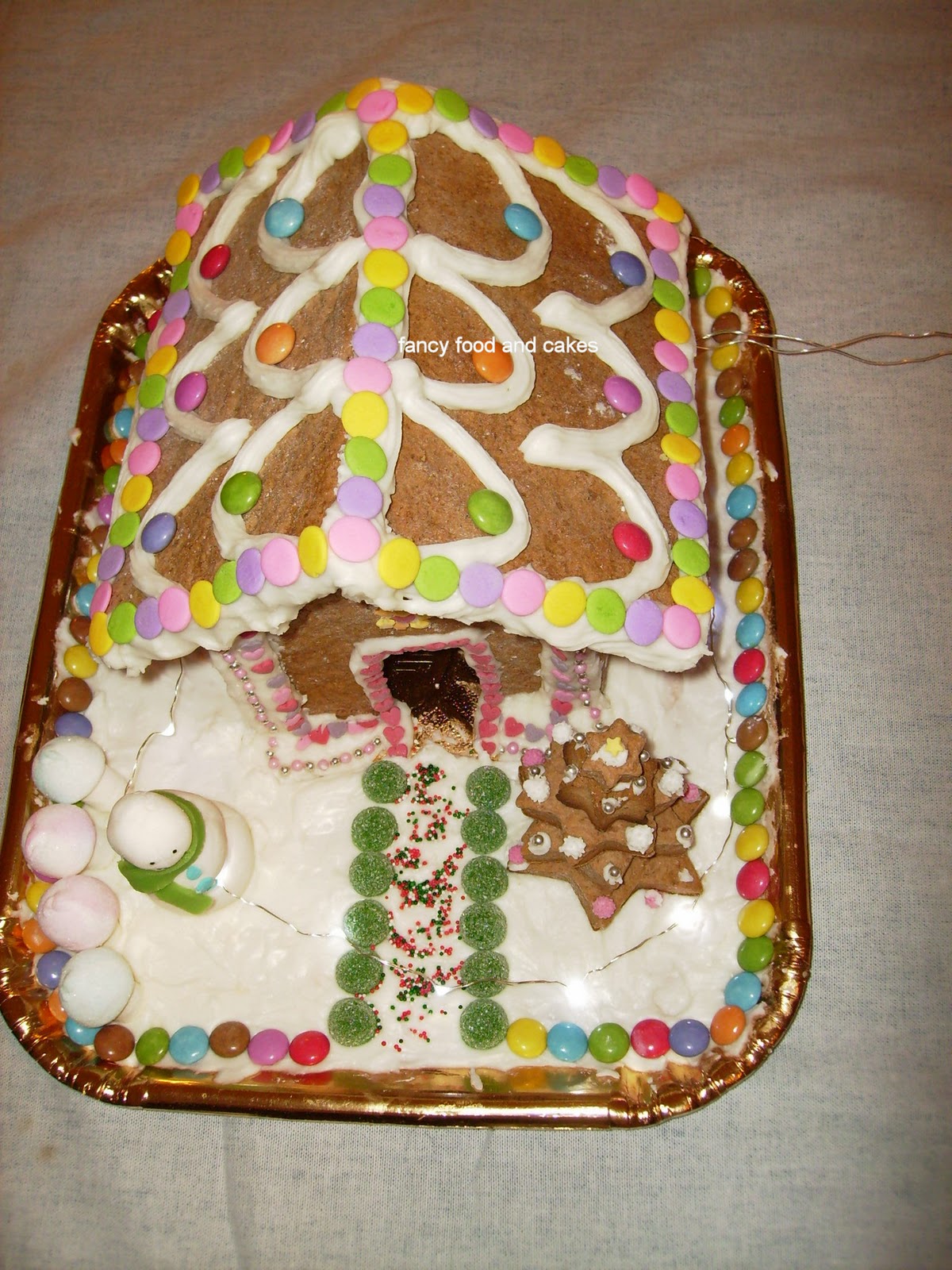 fancy food &amp; cakes: Gingerbread house