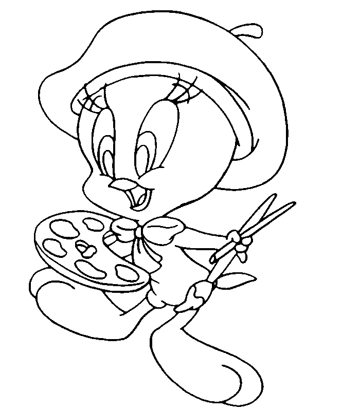 Tweety coloring pages - Coloring Pages