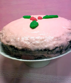 Pastel Vegano con Frosting de Crema de Coco