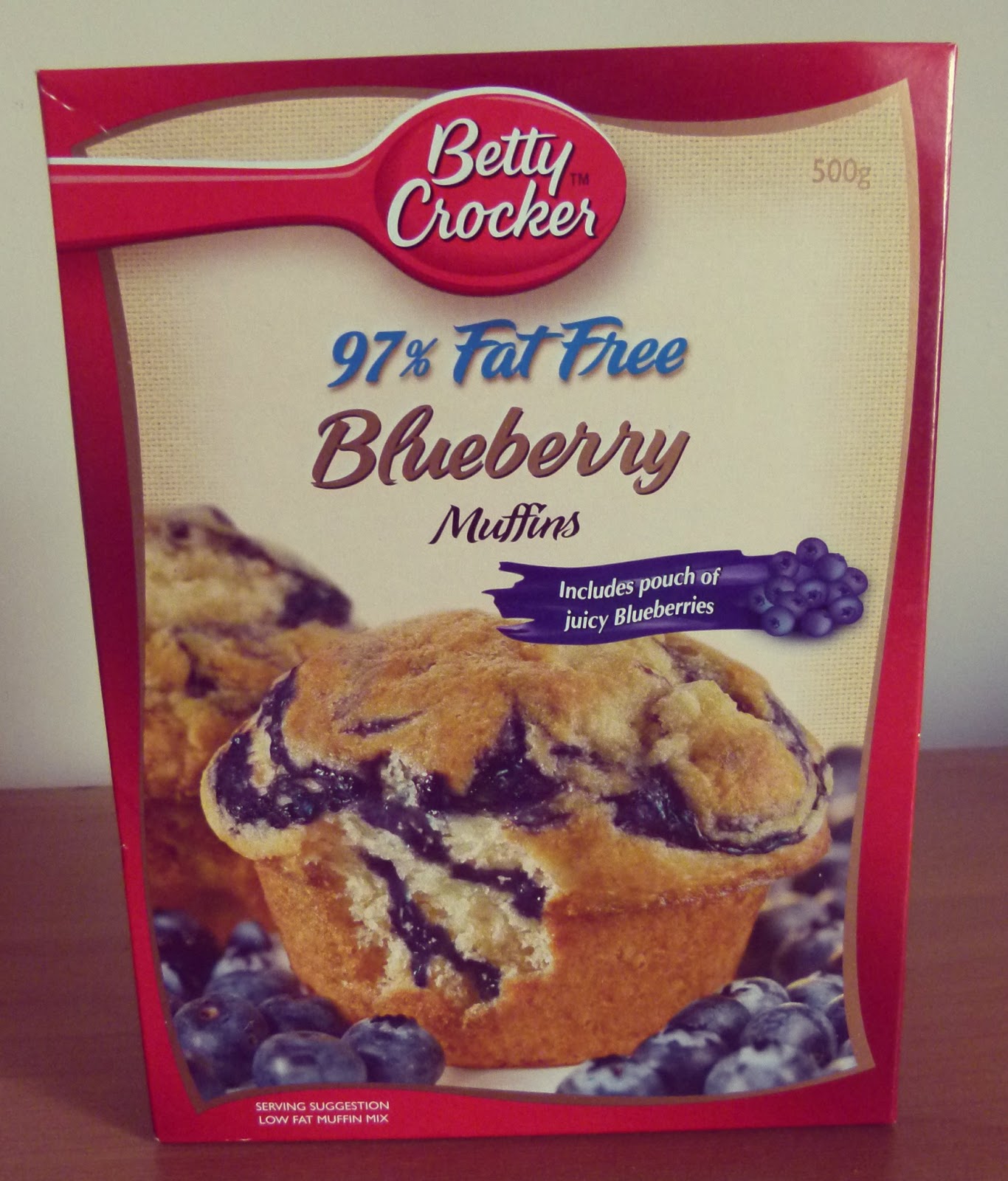 BAKE MY HEART OUT Betty Crocker Blueberry Muffins
