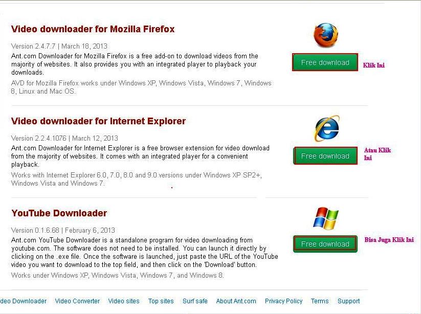 Ant Video Downloader Internet Explorer Free Download