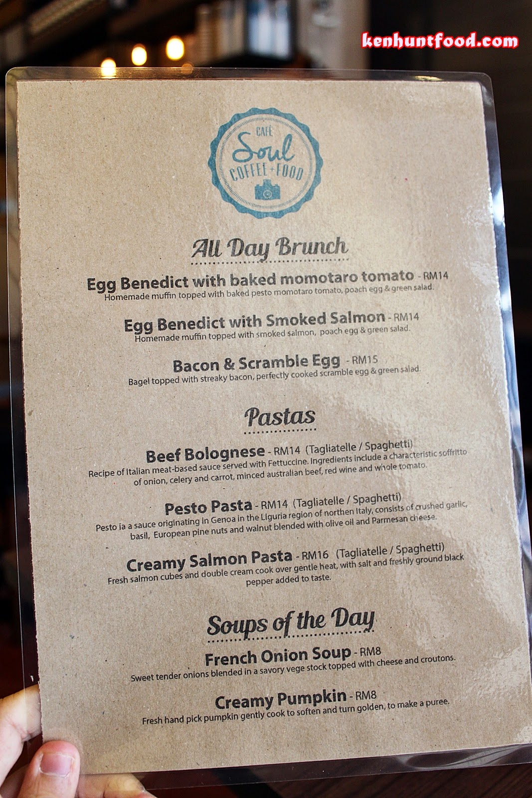 Ken Hunts Food Soul Cafe Kek Chuan Road, Penang.