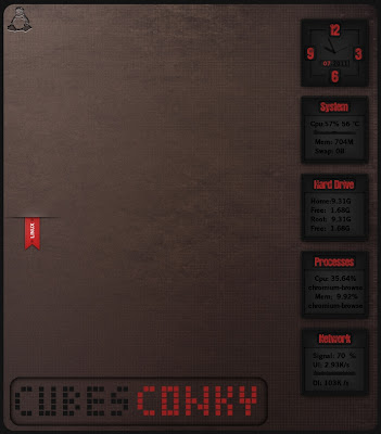 26 temas para Conky, monitoriza con estilo conky cube 26 temas para Conky, monitoriza con estilo