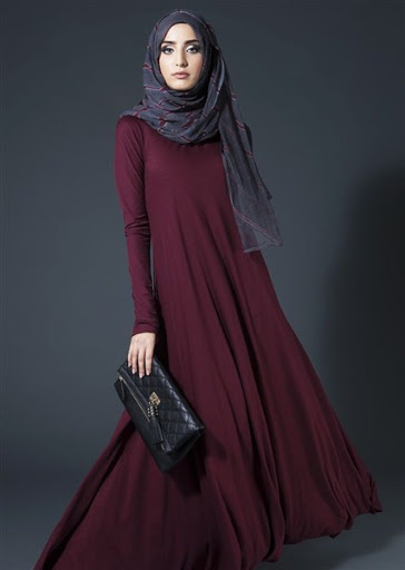 model baju muslim casual wanita terbaru 2015/2016