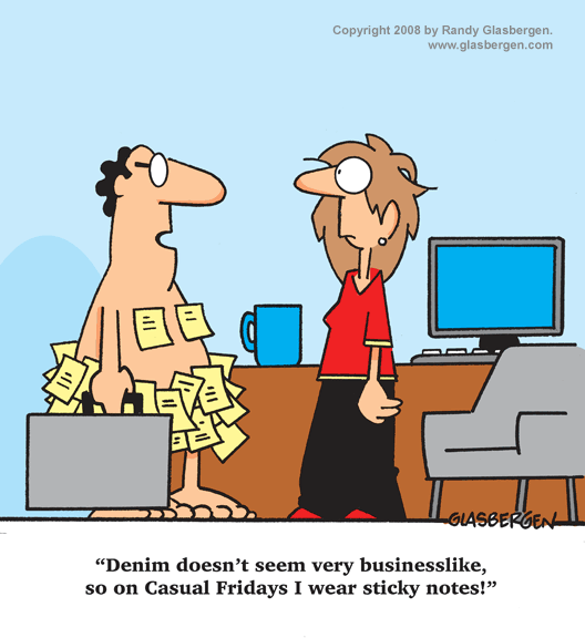 Door To Wisdom Funny Business Cartoons