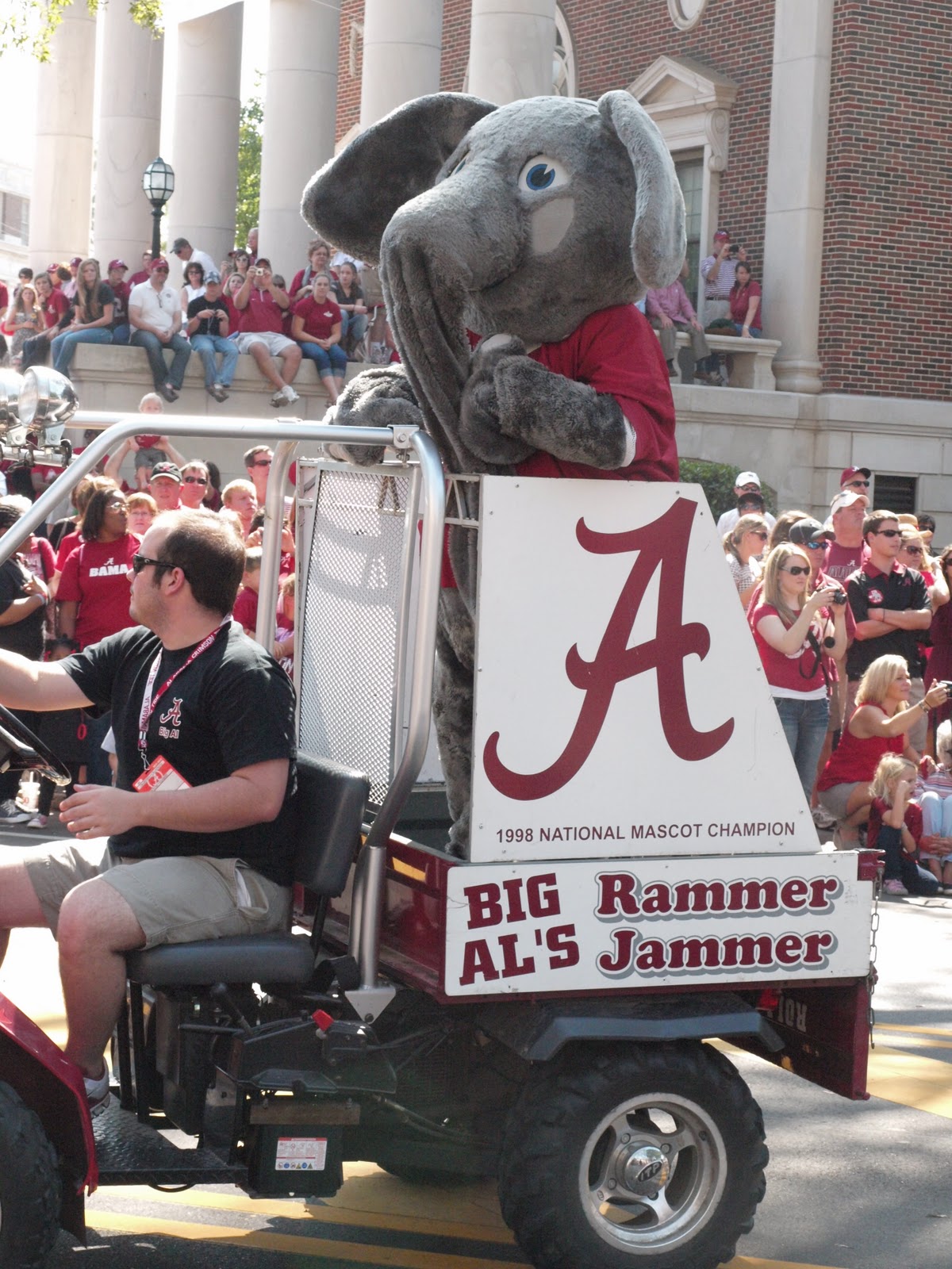 the Mathews Family Happenings University of Alabama's Parade
