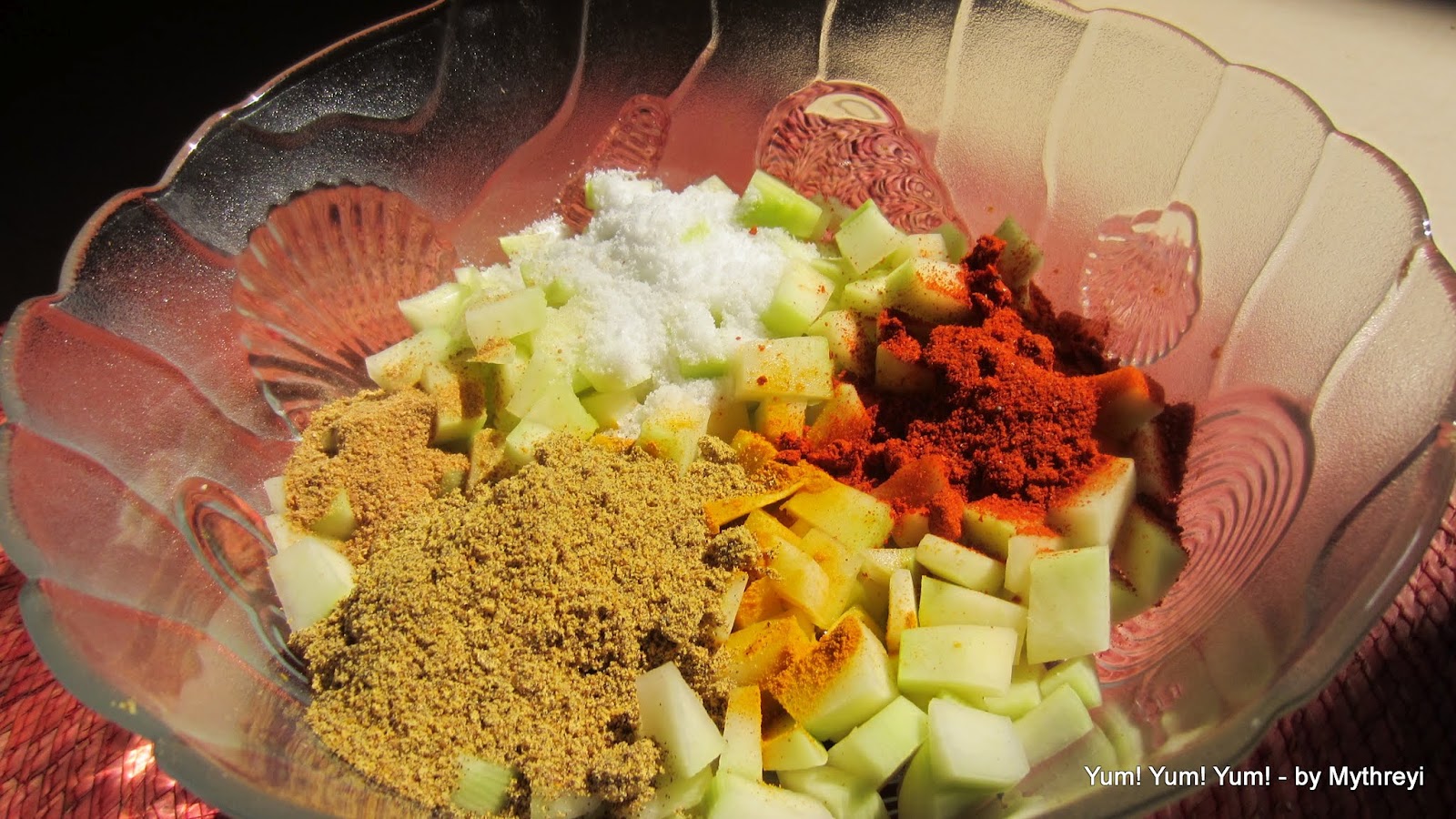 Yum! Yum! Yum! Papaya Pickle (Step by Step)