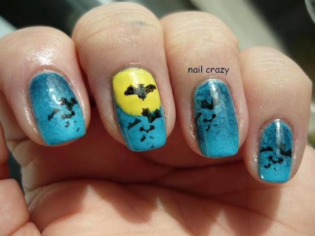 nail crazy halloween art