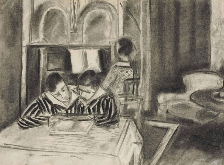 Henri Matisse. La lecture, 1923