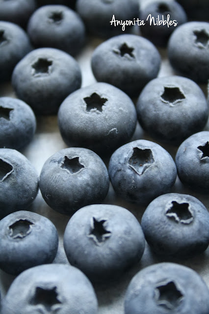Beautiful frozen blueberries from www.anyonita-nibbles.com