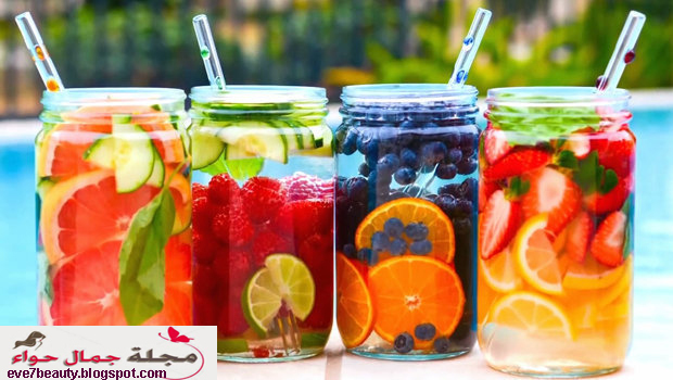 مشروب ماء الديتوكس بالـ 5 فواكه يخلصك من السموم لبشرة مضيئة فى رمضان detox water Infused مشروب ماء الديتوكس بالـ 5 فواكه يخلصك من السموم لبشرة مضيئة فى رمضان detox water Infused