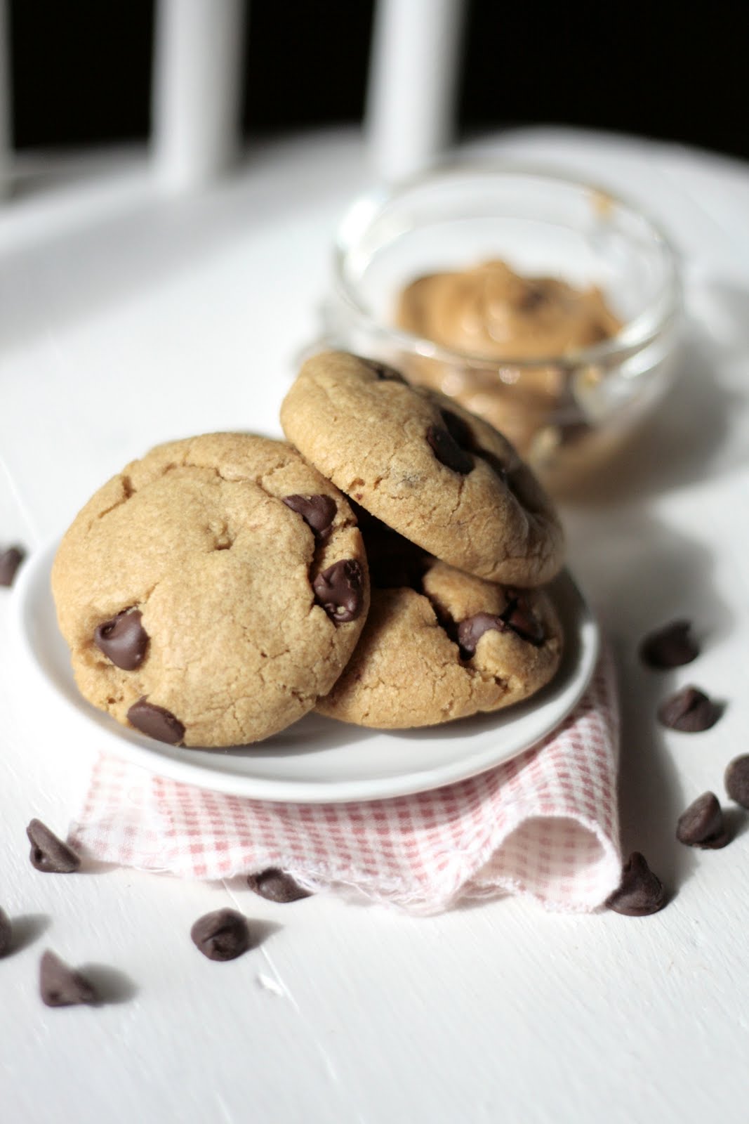 Indigo Scones Puffy Peanut Butter Chocolate Chip Cookies