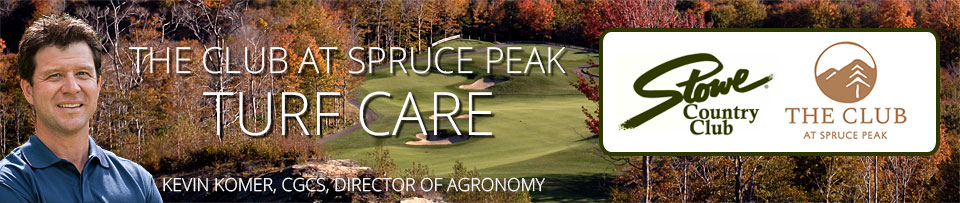 Stowe Mountain Club and Stowe Country Club Turf Blog