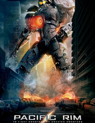 Poster Of Pacific Rim (2013) In Hindi English Dual Audio 300MB Compressed Small Size Pc Movie Free Download Only At worldfree4u.com
