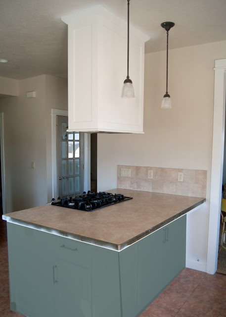 Picking a cabinet color for the kitchen island - custom color option
