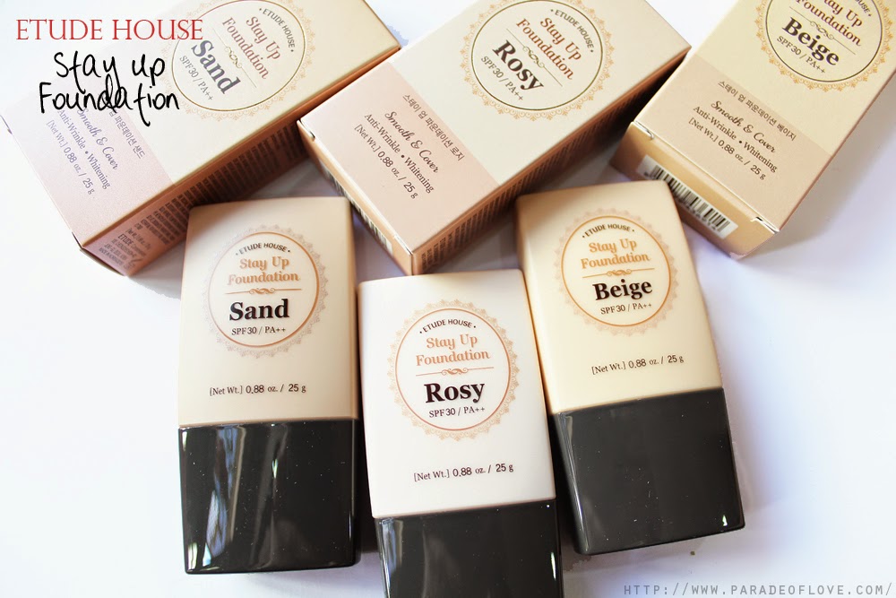 Etude House's Stay Up Foundation