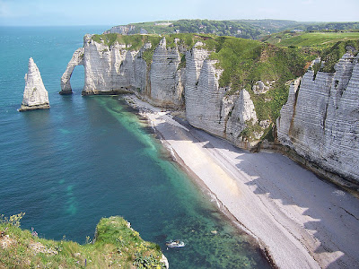 Etretat costa alabastro Normandia