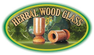 Herbal Wood Glass -Controlling Diabetes,Blood Pressure,Suggar,Vijayasar