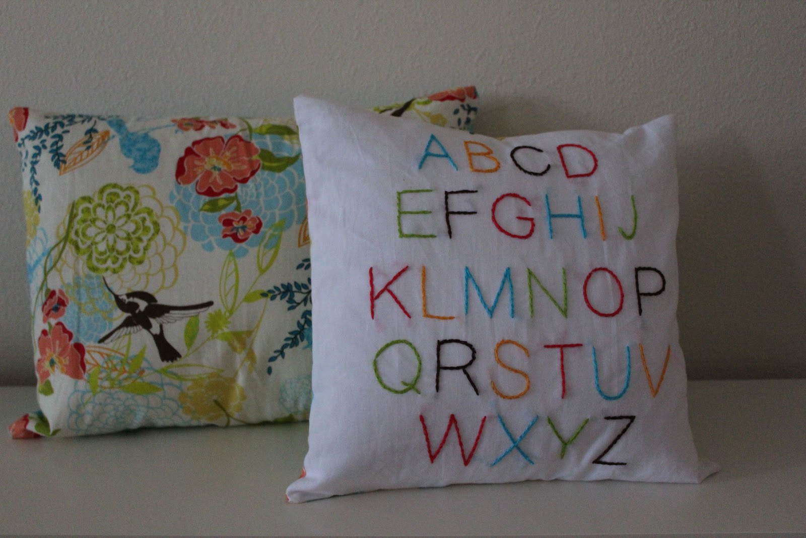 easy peasy lemon squeezy Alphabet Pillow