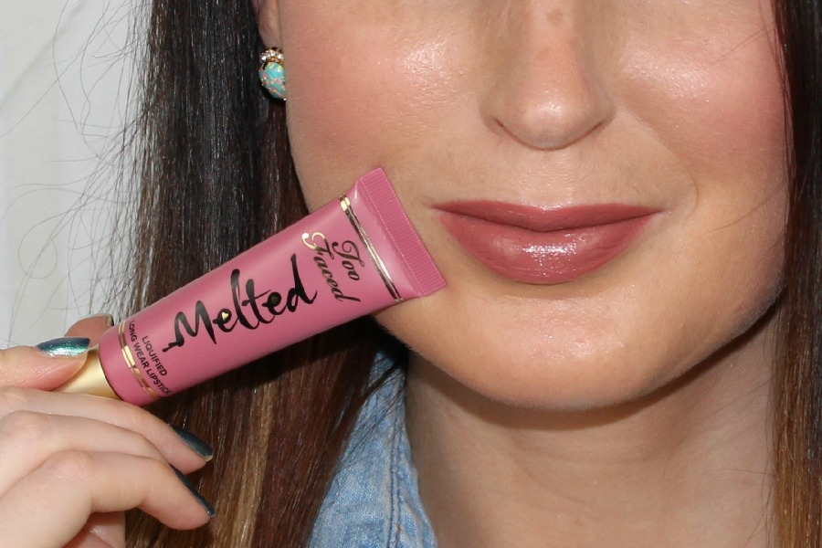 Too Faced Melted Lipstick in Chihuahua.