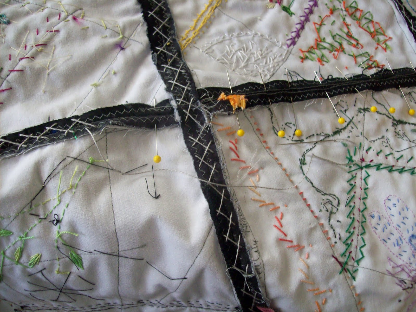 Stitchduchess Crazy & Sane Quilting World Crazy Quilt Putting It All