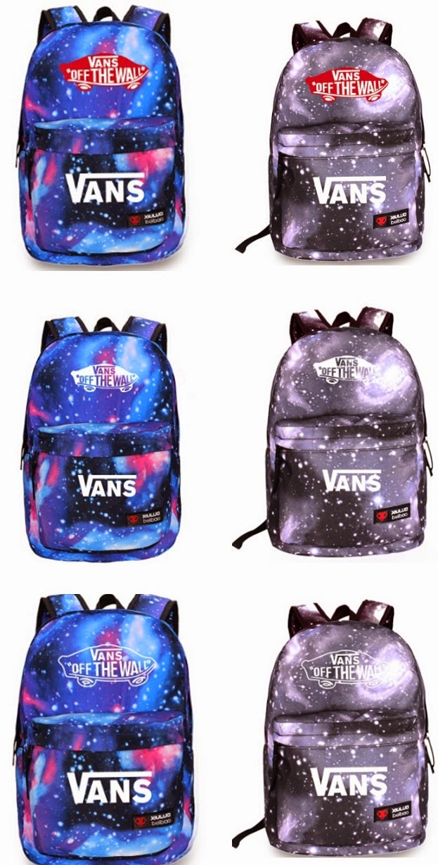 mochilas de galaxia vans