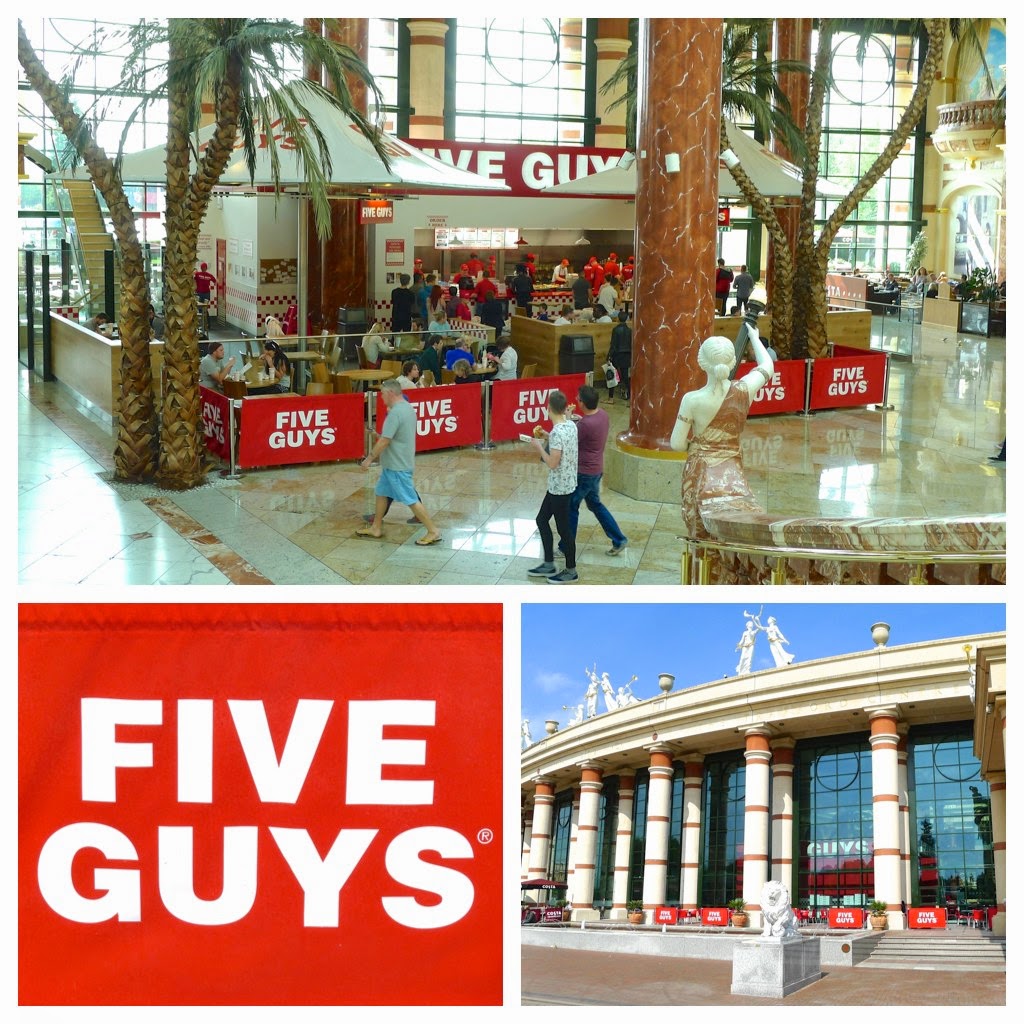 HUNGRY HOSS Five Guys Burgers, Trafford Centre Manchester