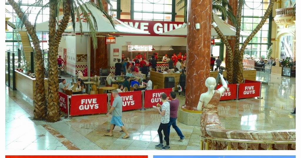 HUNGRY HOSS Five Guys Burgers, Trafford Centre Manchester