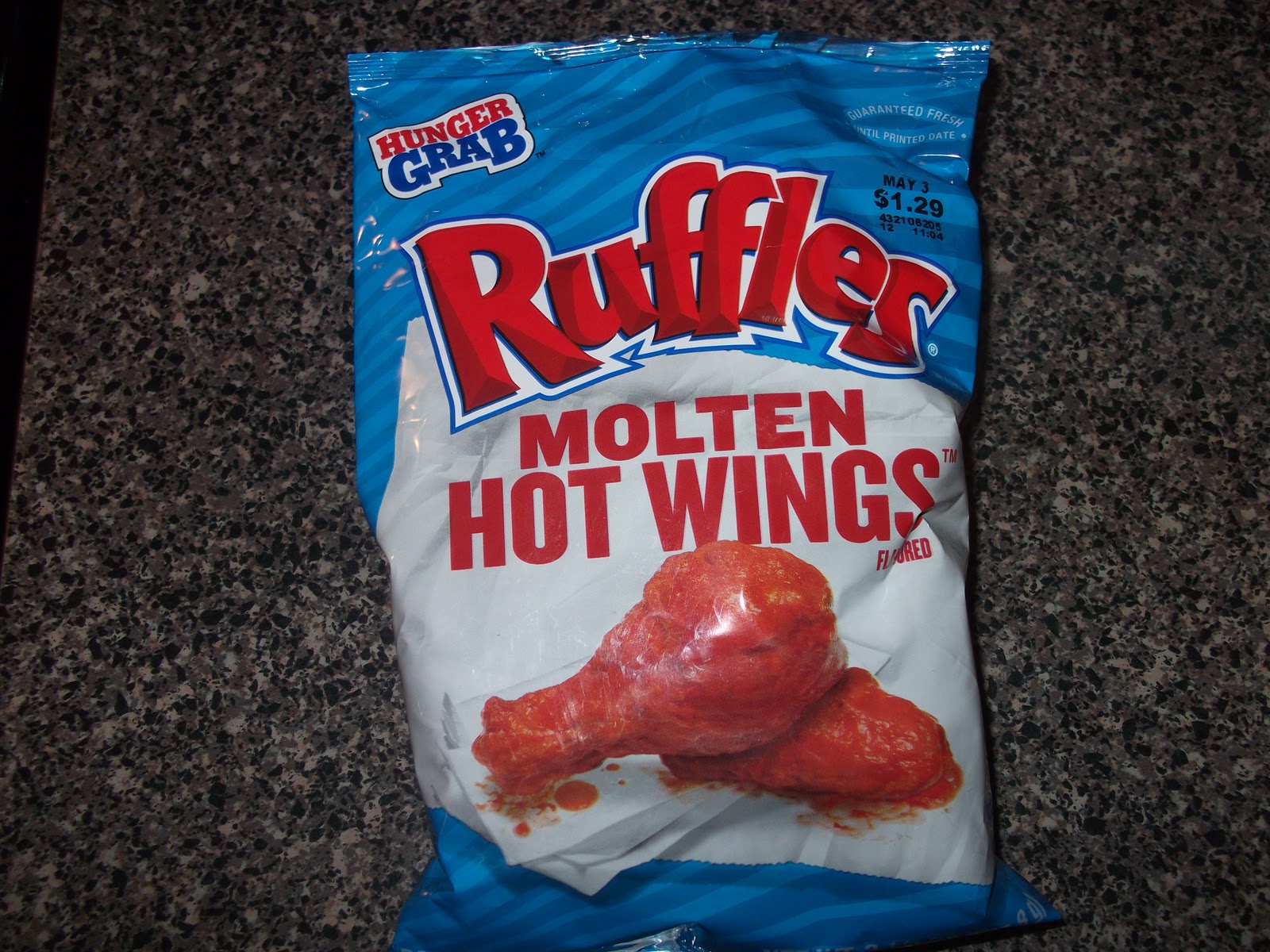Food Fail Ruffles Molten Hot Wings Chips