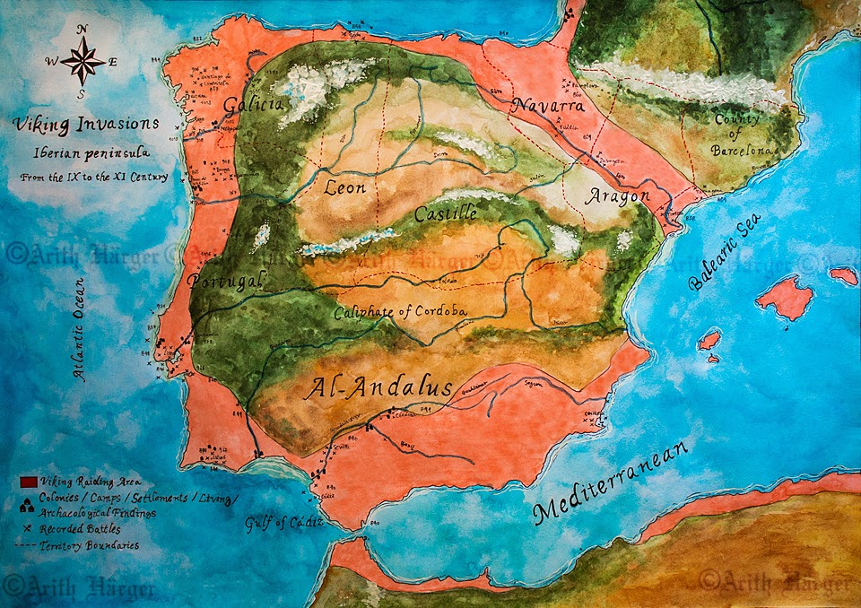 Viking Invasions in the Iberian Peninsula