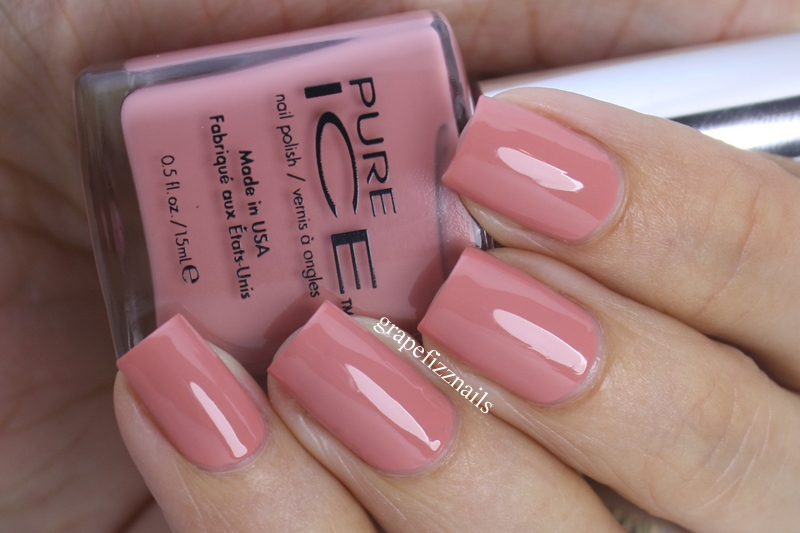 Grape Fizz Nails Pure Ice Taupe Drawer