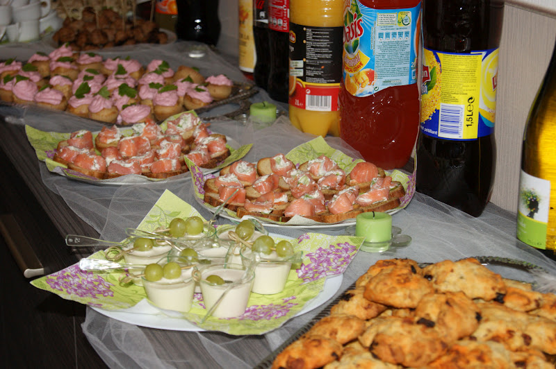 Celle qui cuisinait ou le plaisir de cuisiner Idées buffet froid chic 8 bouchées variées