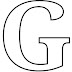 Letter G Coloring Page Letter G Coloring Page