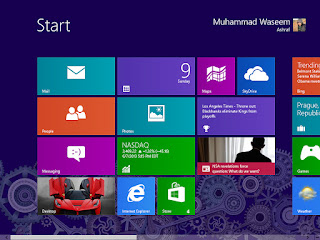 Windows 8 start menu