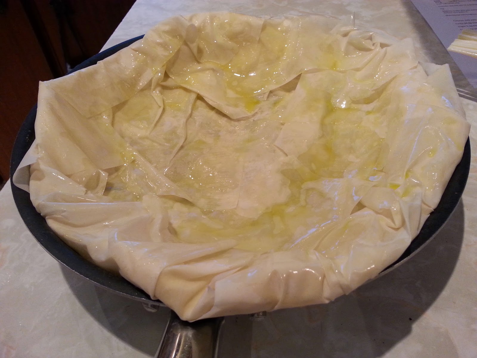 GIRL, CRAFTED: Fish and Filo Pie: Jamie Oliver recipe adaptation