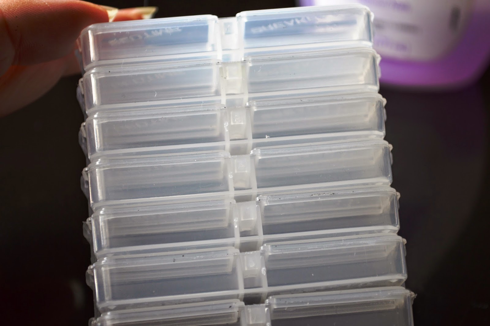 Clever Soiree Sequin Storage 'Dresser' Dollar Tree Pill Organizer