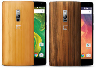 OnePlus 2 Bamboo and Rosewood Style Swap covers