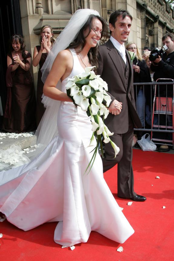Red Carpet Wedding: Gary Neville and Emma Hadfield - Red Carpet Wedding