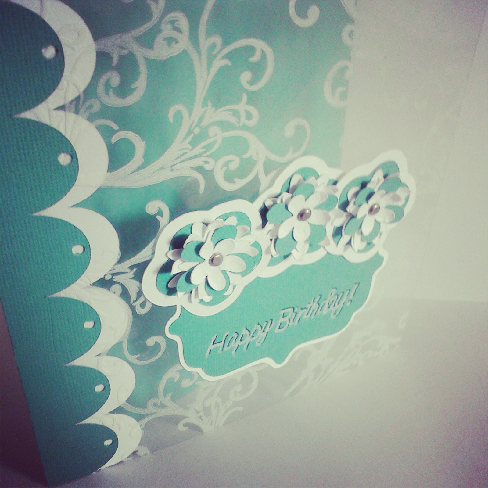 A Girl On The Park The Cricut & Some Embossing Folders