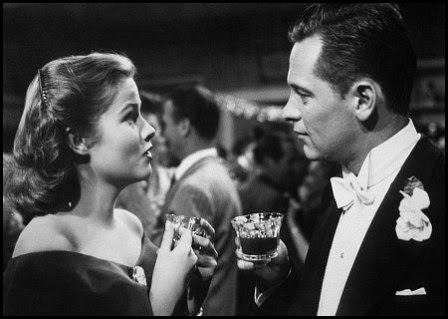 Nancy Olson y William Holden en 'El crepÃºsculo de los dioses' (Billy Wilder, 1950)