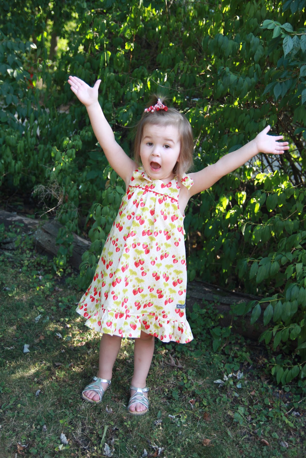 Summer Picnic Dress Free PDF Pattern and Tutorial The Cottage Mama