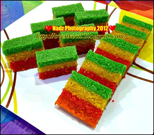 Nestum Rainbow Cake Kek Pelangi Nestum By Cute Oven Small