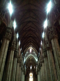 Inside the Duomo, Milan