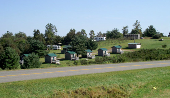 Passport America Site Seers Fancy Gap Cabins And Campground