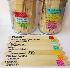 grandma\'s cookie jar: crafting with grandma - Boredom Buster Jar! grandma\'s cookie jar: crafting with grandma - Boredom Buster Jar!