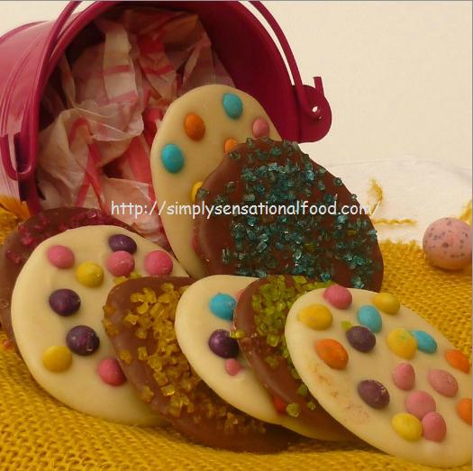 Chocolate coins for Easter simply.food